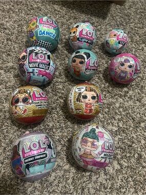 L.O.L. Surprise! Collectible Surprise Balls in - Bundle of 10!!